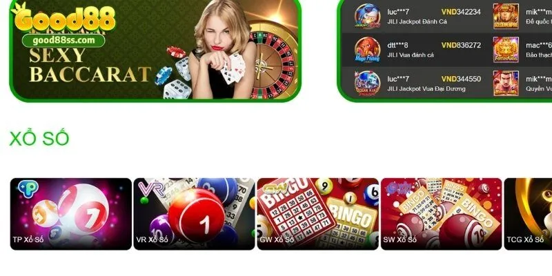 Top sảnh chơi lô đề online thu hút nhất tại nhà cái Good88